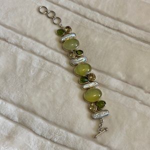 Starborn Creations 925 sterling silver pearl peridot